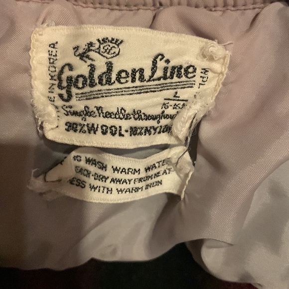 Vintage Golden Line flannel size large - Picture 2 of 3